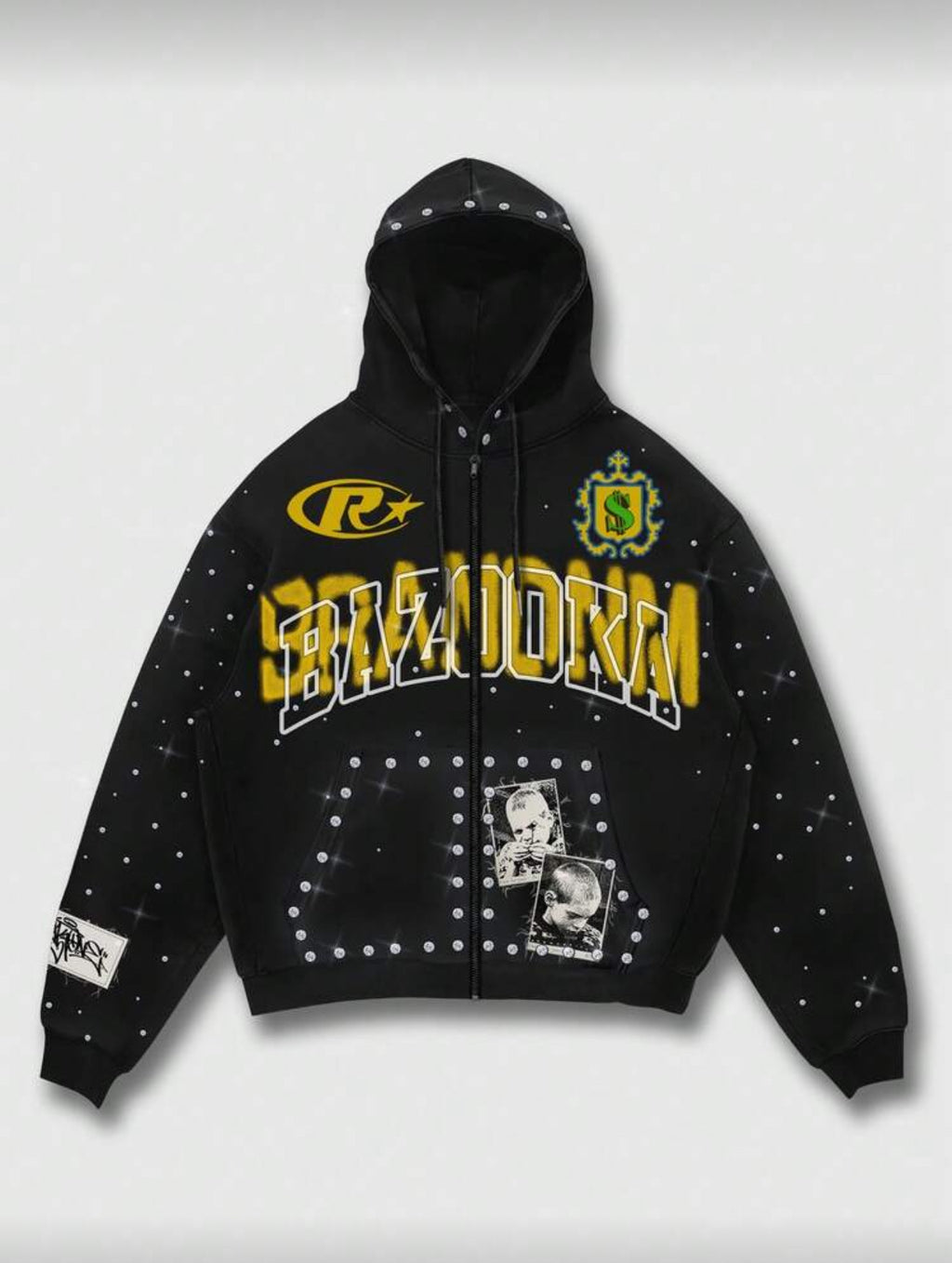 men's graphic print hoodie