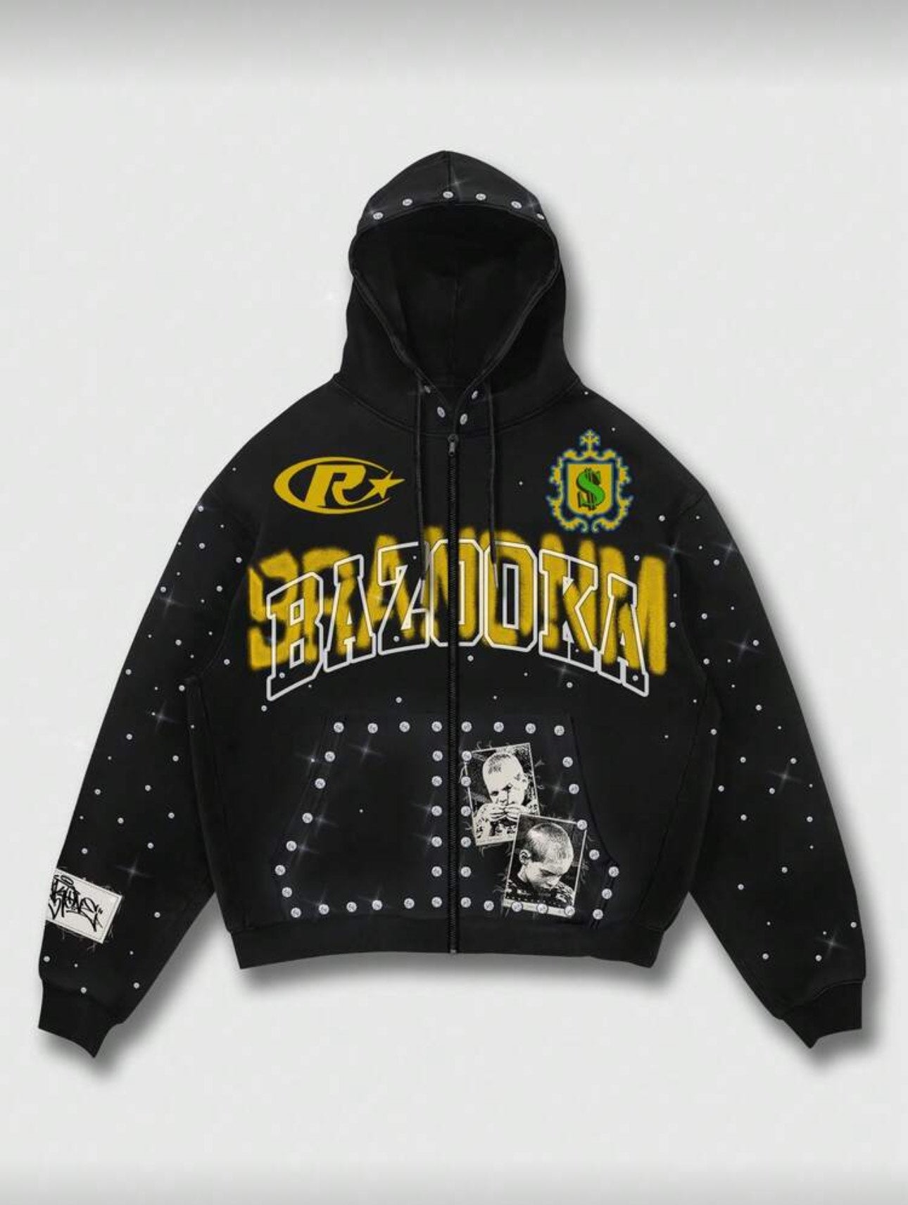 men's graphic print hoodie