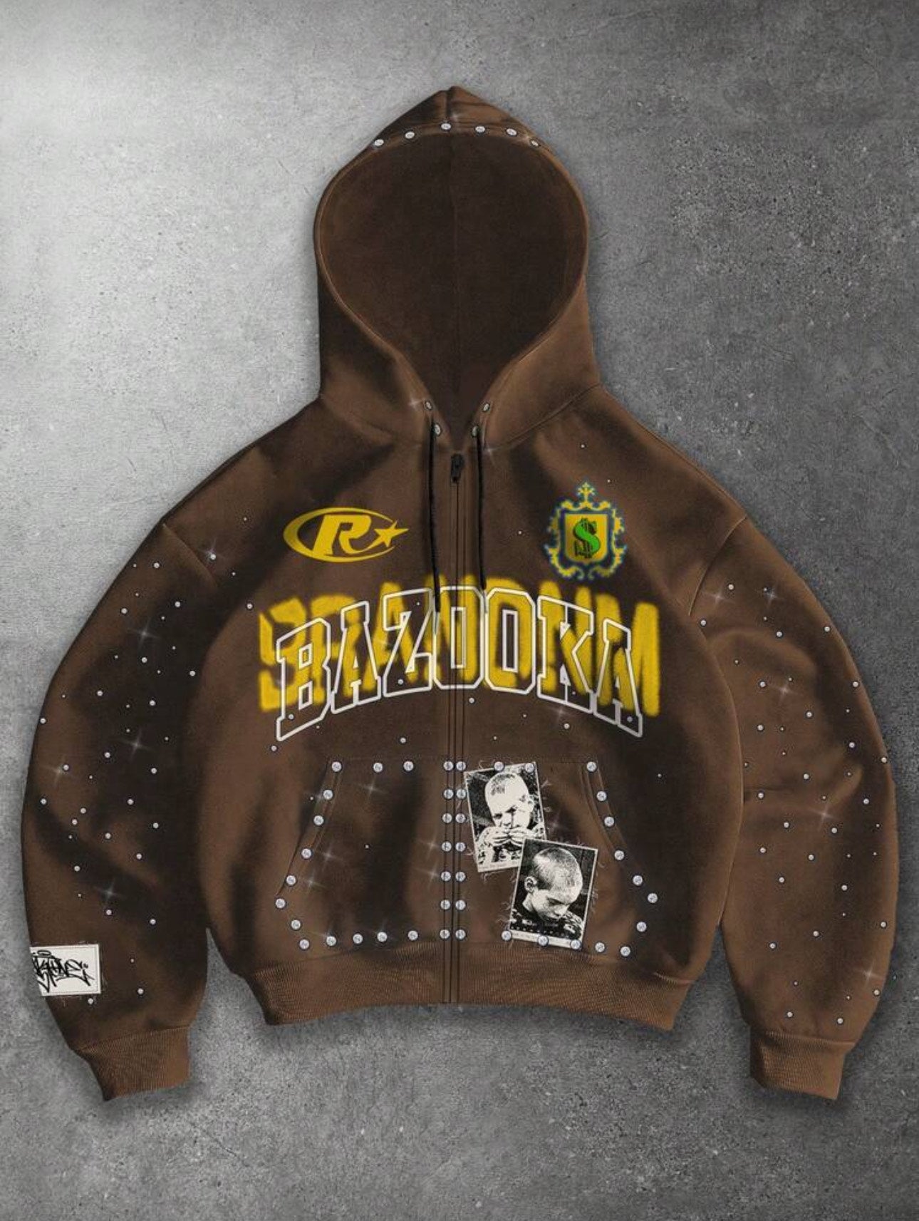 men's graphic print hoodie